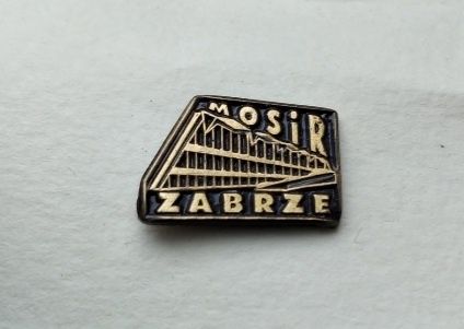 metalowa wpinka pins MOSiR Zabrze przypinka sportowa sport