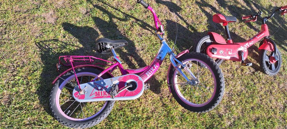 Rowery 4 sztuki dla dzieci, dorosłego