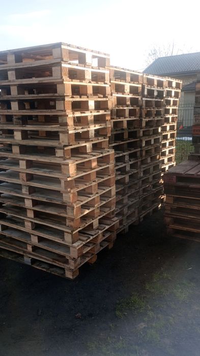 Palety paleta 80 x 120, 800 x 1200 wszystk. jednakowe solidne nie euro