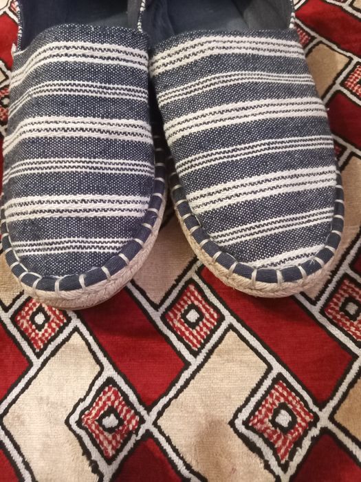 Чоловічі мокасини еспадрильї  ZARA