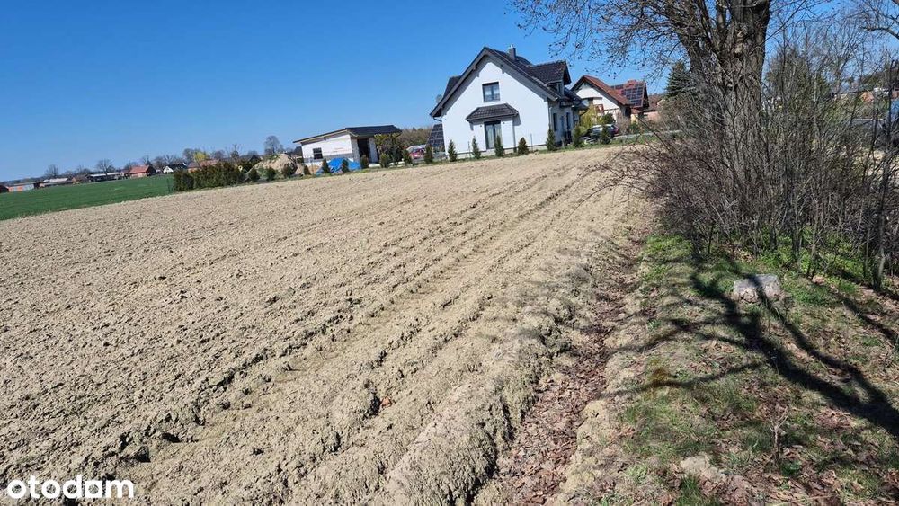 Działka budowlana pod Kluczborkiem
