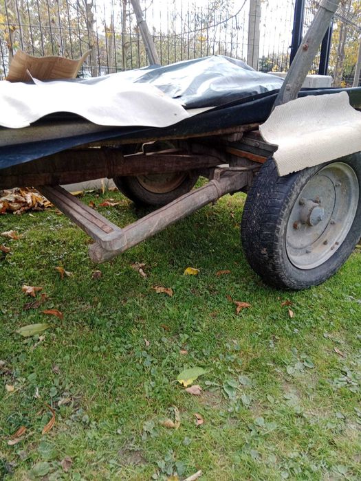 Wóz rolniczy drewniany