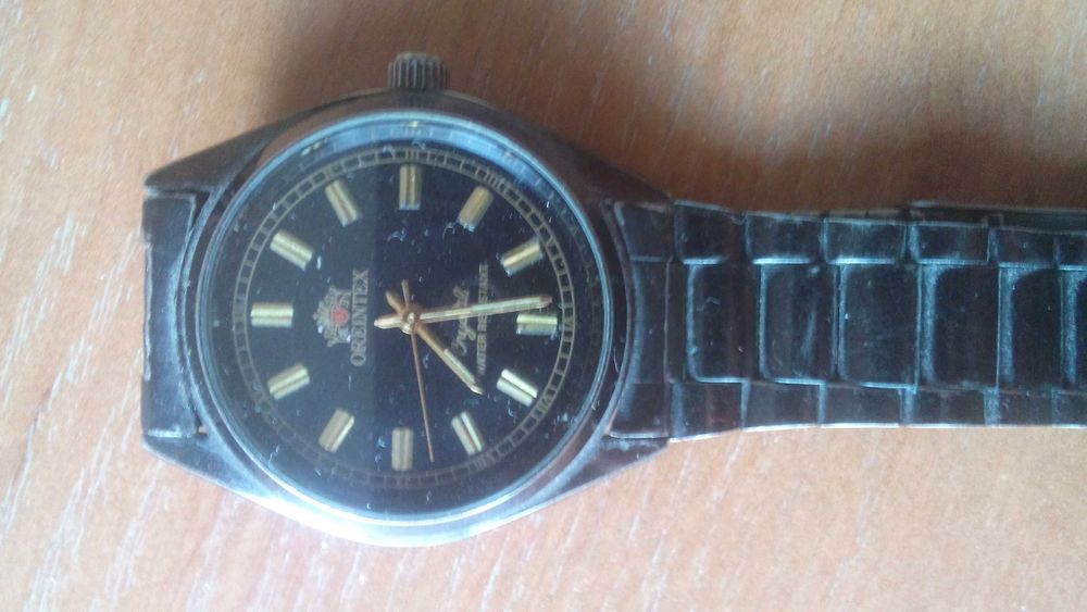 Часы ORIENTEX Crystal Quartz Water resistantall stainless steel