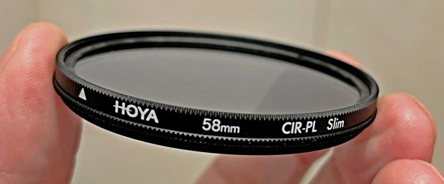 Filtr polaryzacyjny Hoya 58 mm CIR-PL SLIM