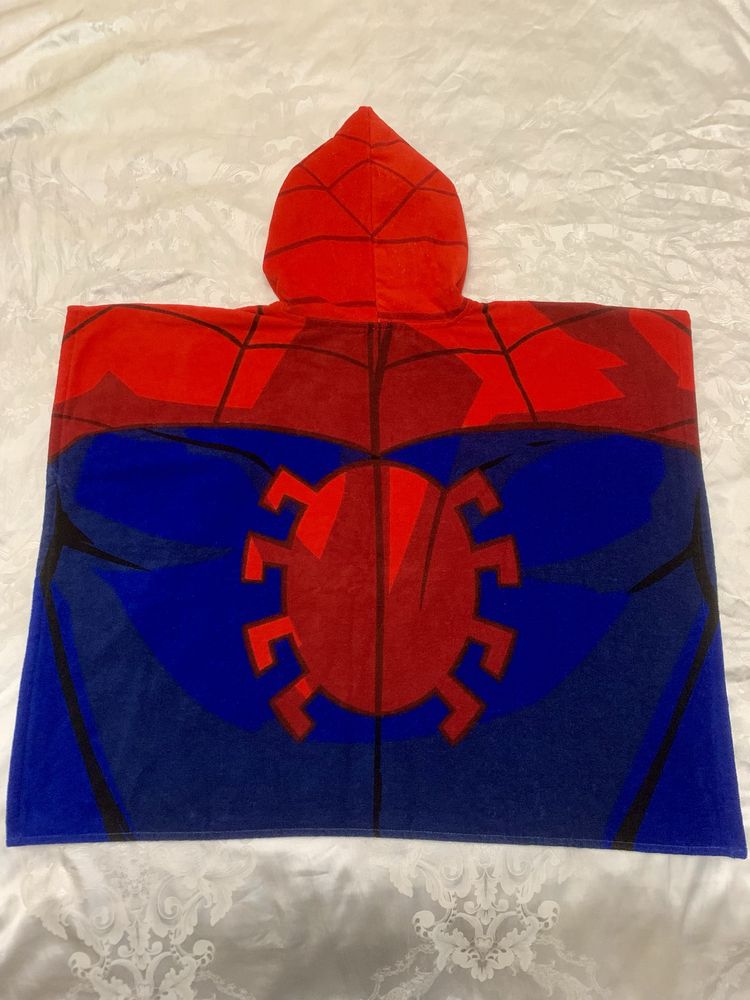 Полотенце-пончо Spider Man, новое!