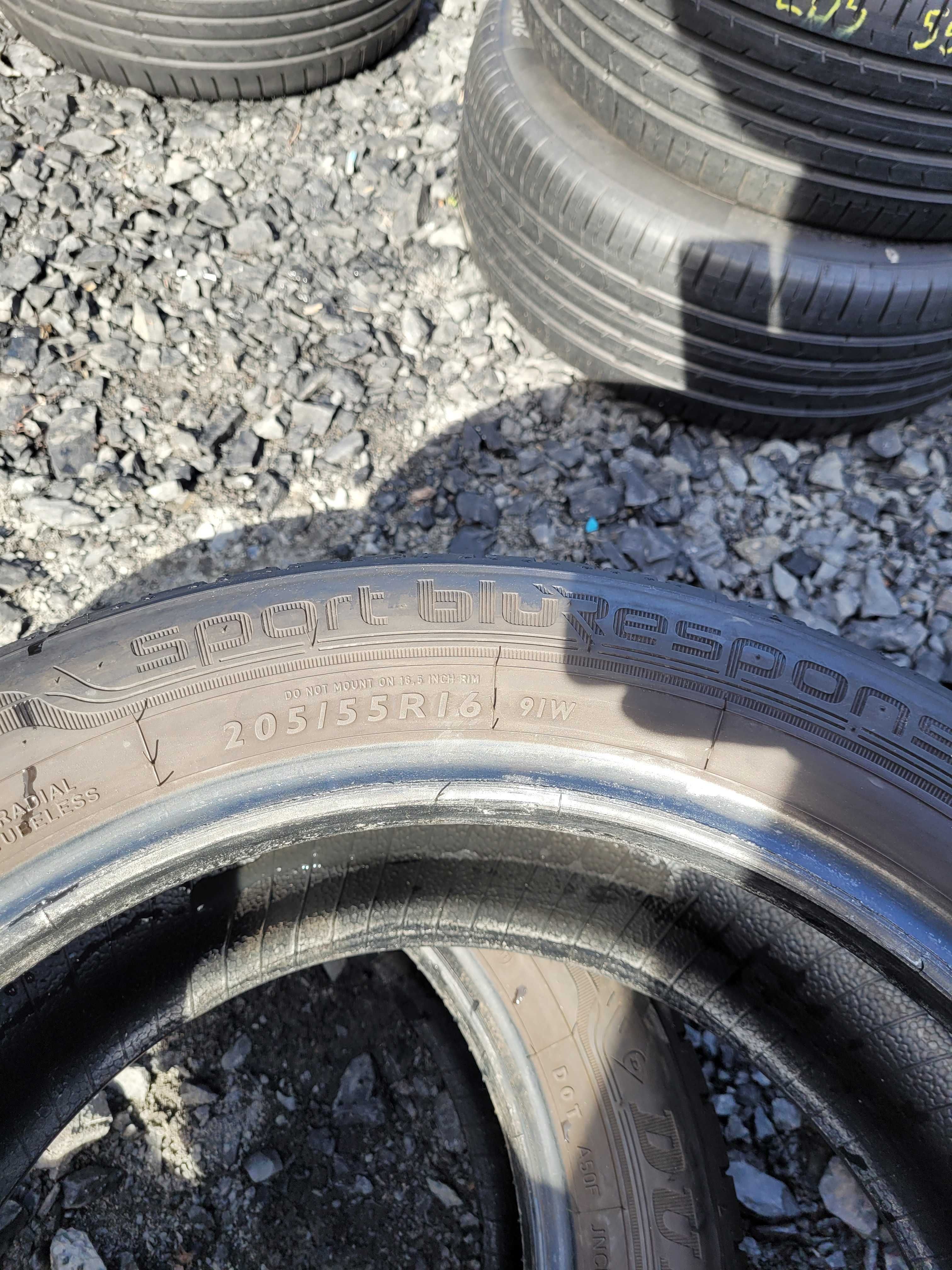 WYSYŁKA 2 Opony Letnie 205 55 R16 Dunlop Sport BluResponse