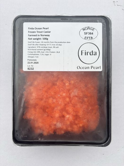 Червона ікра форелі 500 грам Норвегія