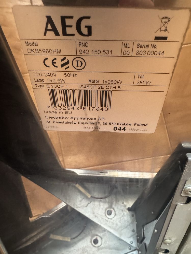 Exaustor AEG muito bom
