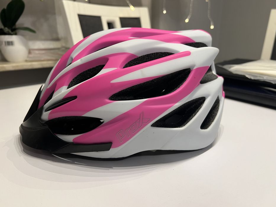 Nowy Kask rower rolki przewiewny lekki 55-58cm regulowany