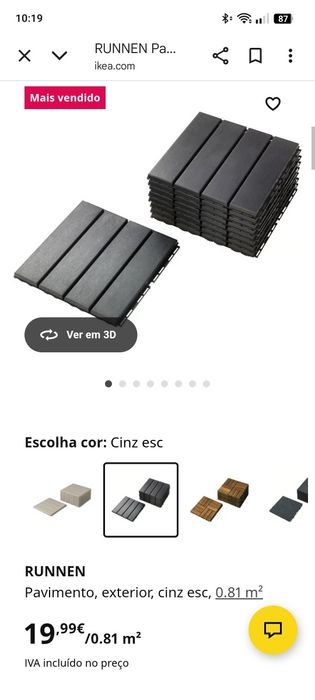 Pavimento composito IKEA