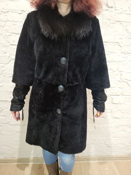 Шуба зимова мутон  розмір М