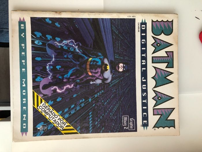 BANDA DESENHADA DC : "Batman- Digital Justice" - Editoria Abril
