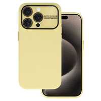 Tel Protect Lichi Soft Case Do Iphone 15 Pro Żółty