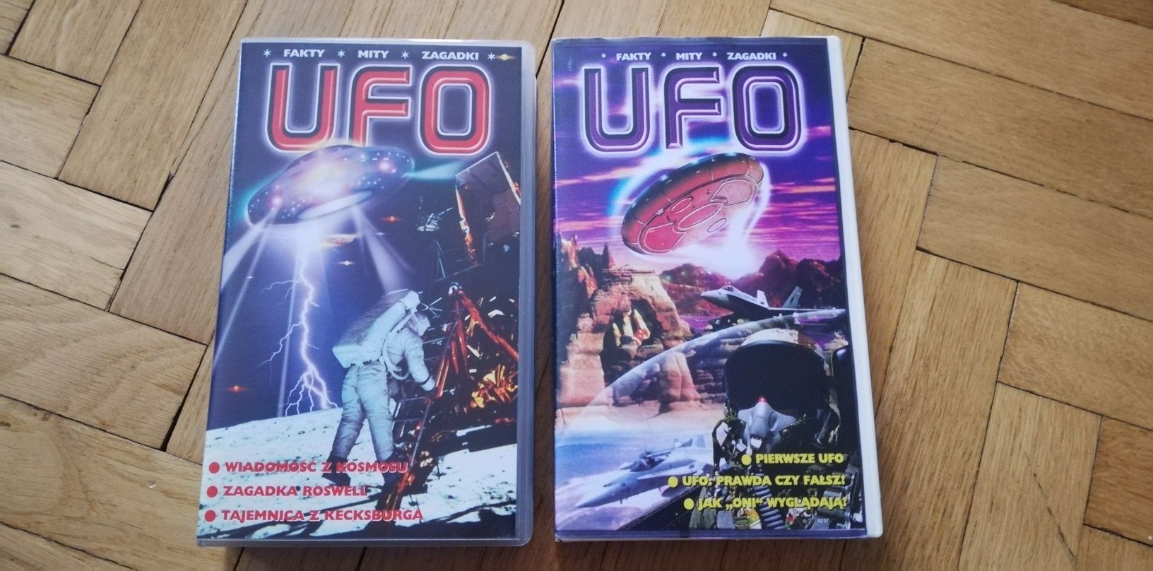 Kasety VHS UFO 2 części sprawne