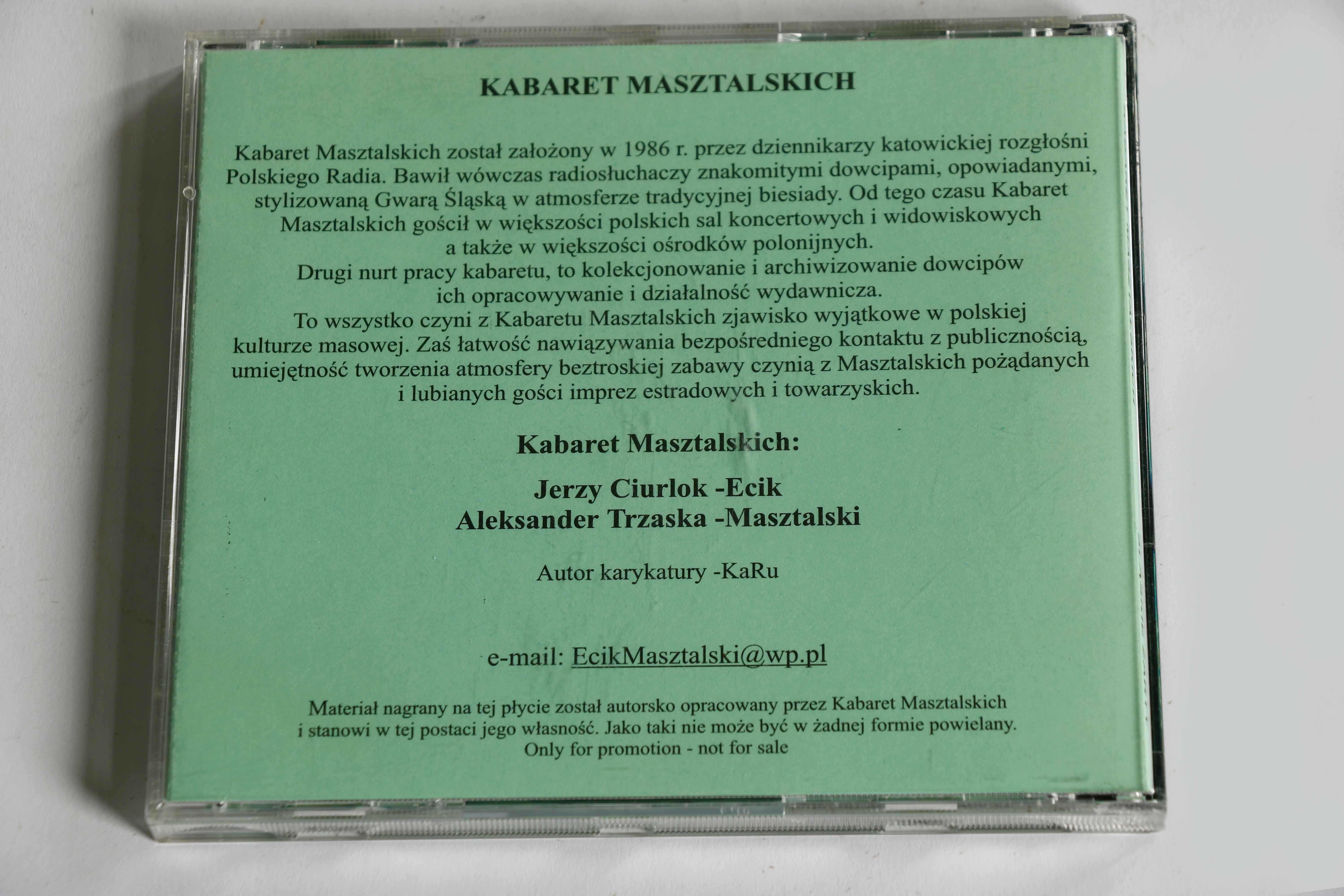 Kabaret Masztalskich - Śląskie Żarty - CD