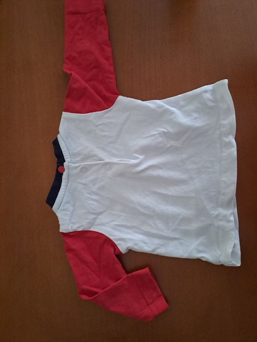 T-shirt manga comprida 3 meses Chicco