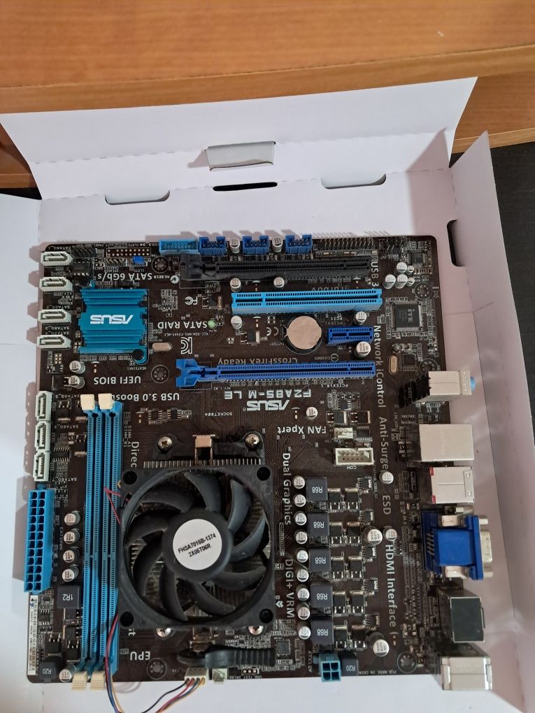 Asus-placa-mãe f2a85-m/cm1745/dp mb, soquete fm2 amd a85x ddr3 64gb