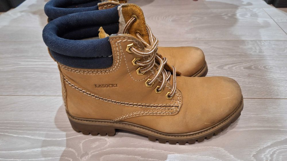 Buty damskie trapery rozm. 37 Lasocki