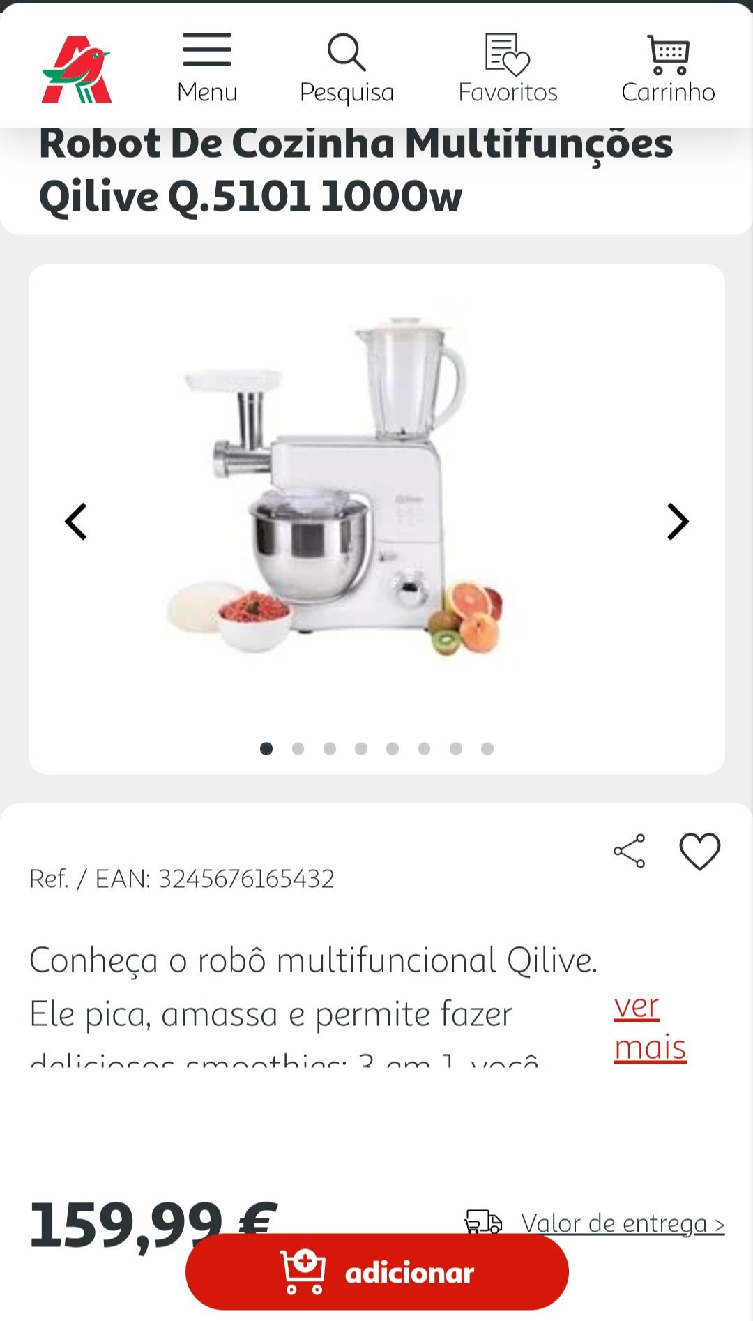 ROBÔ DE COZINHA Semi novo