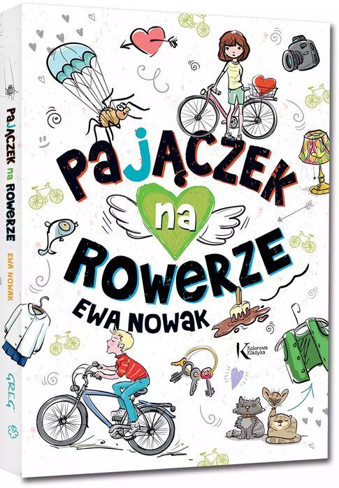 Pajączek na rowerze. Greg