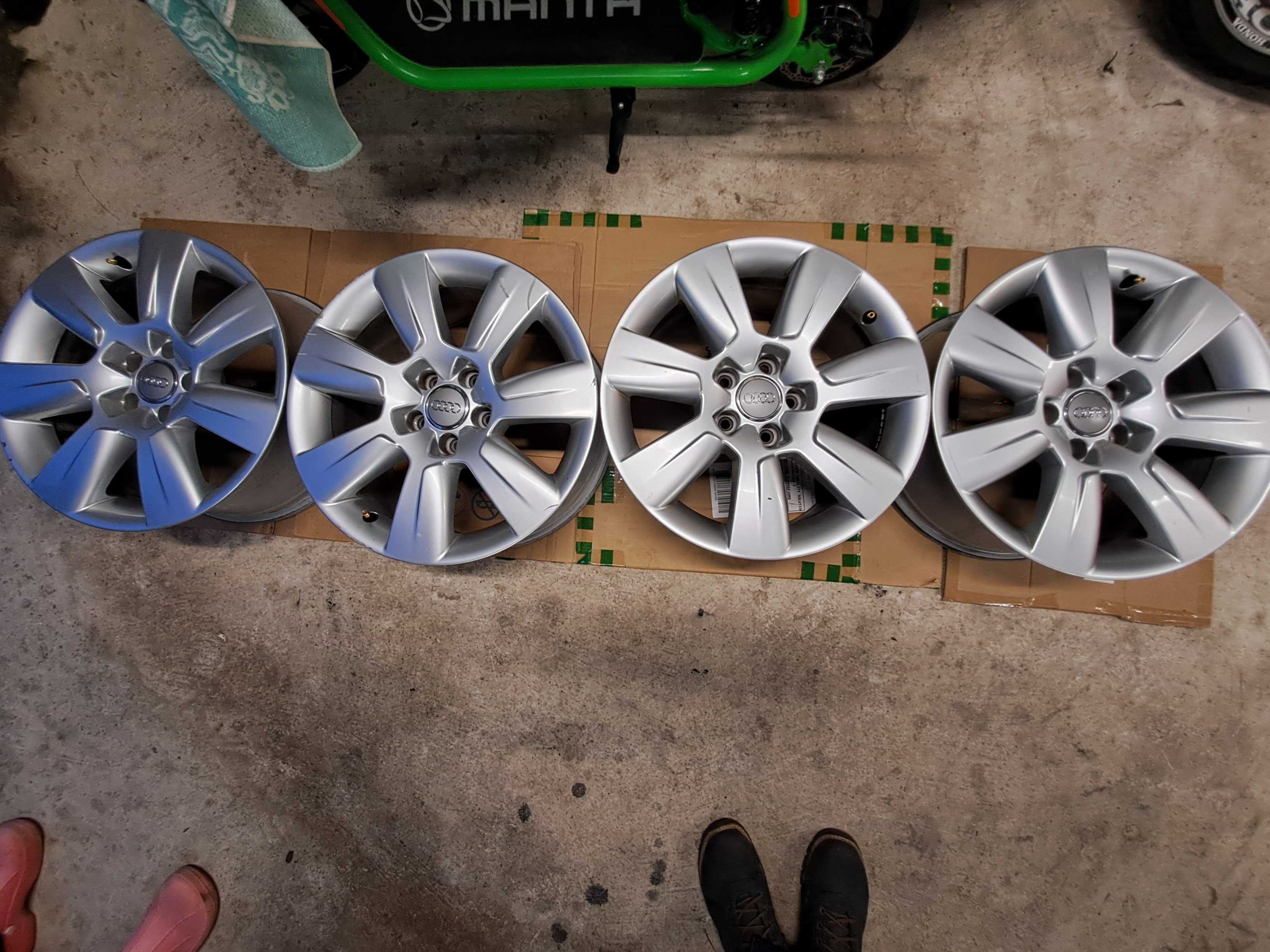 FELGI aluminiowe Audi A5,A6 8Jx17 H2  ET 38  5x112