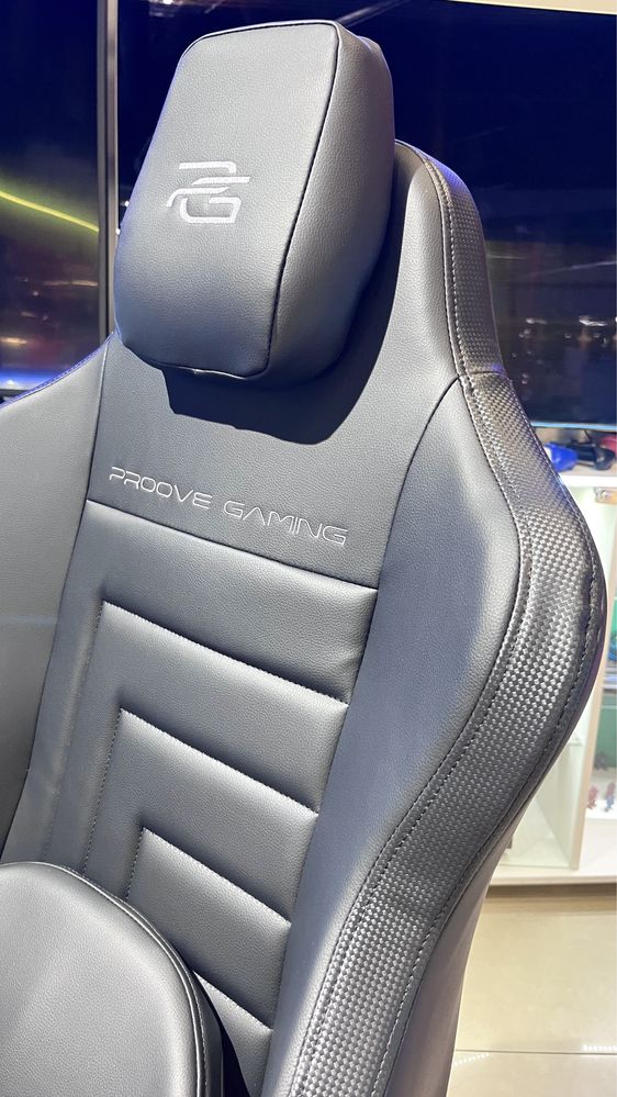 Крісло Proove Gaming Arena Black GCRN0001001 кожа геймерське кресло