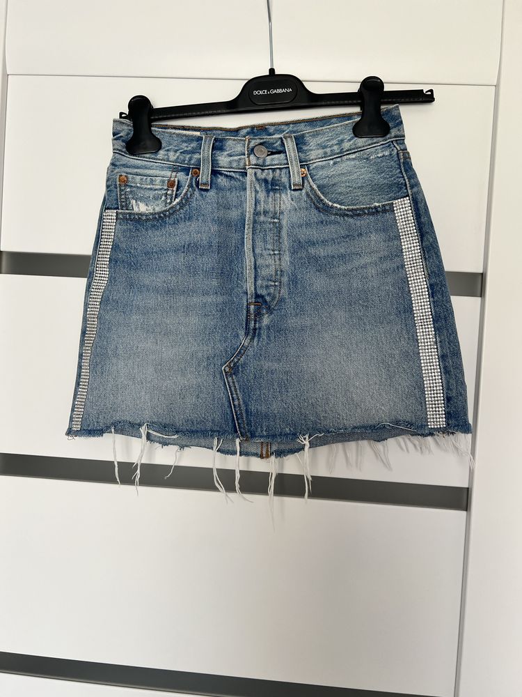 Юбка спідниця джинсова levis premium оригінал