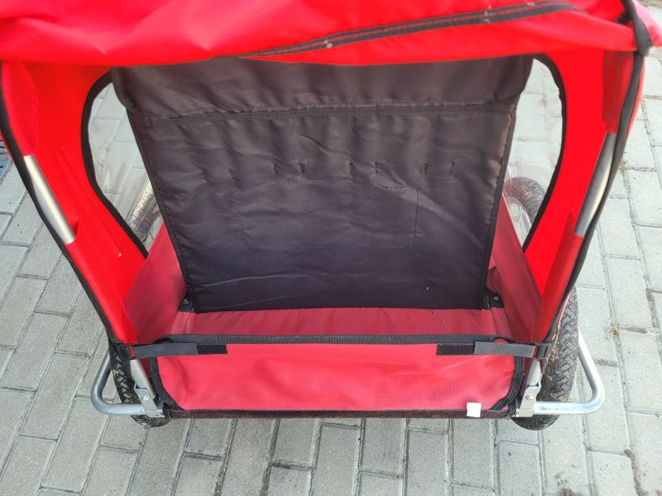 Przyczepa rowerowa dla dzieci froggy