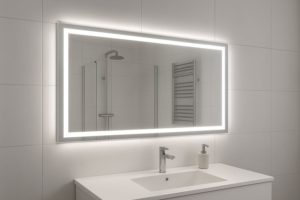 Nowiutkie lustro LED