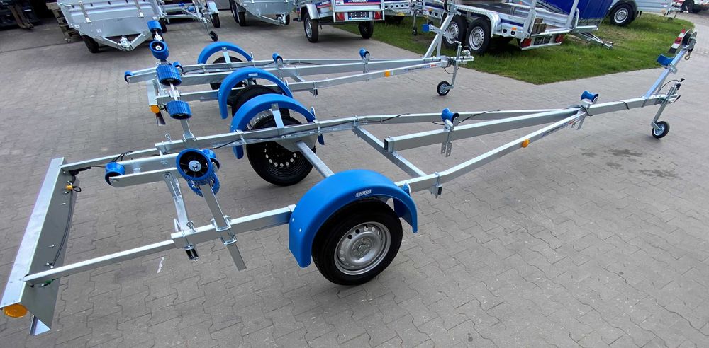 Przyczepka podłodziowa Neptun łódź do 5,5m N7-17navy PRZYCZEPY Siedlce
