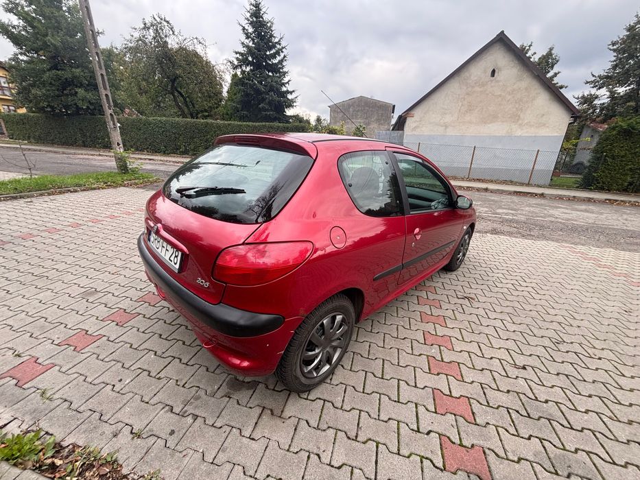Peugeot 206, bez wkładu, salon PL