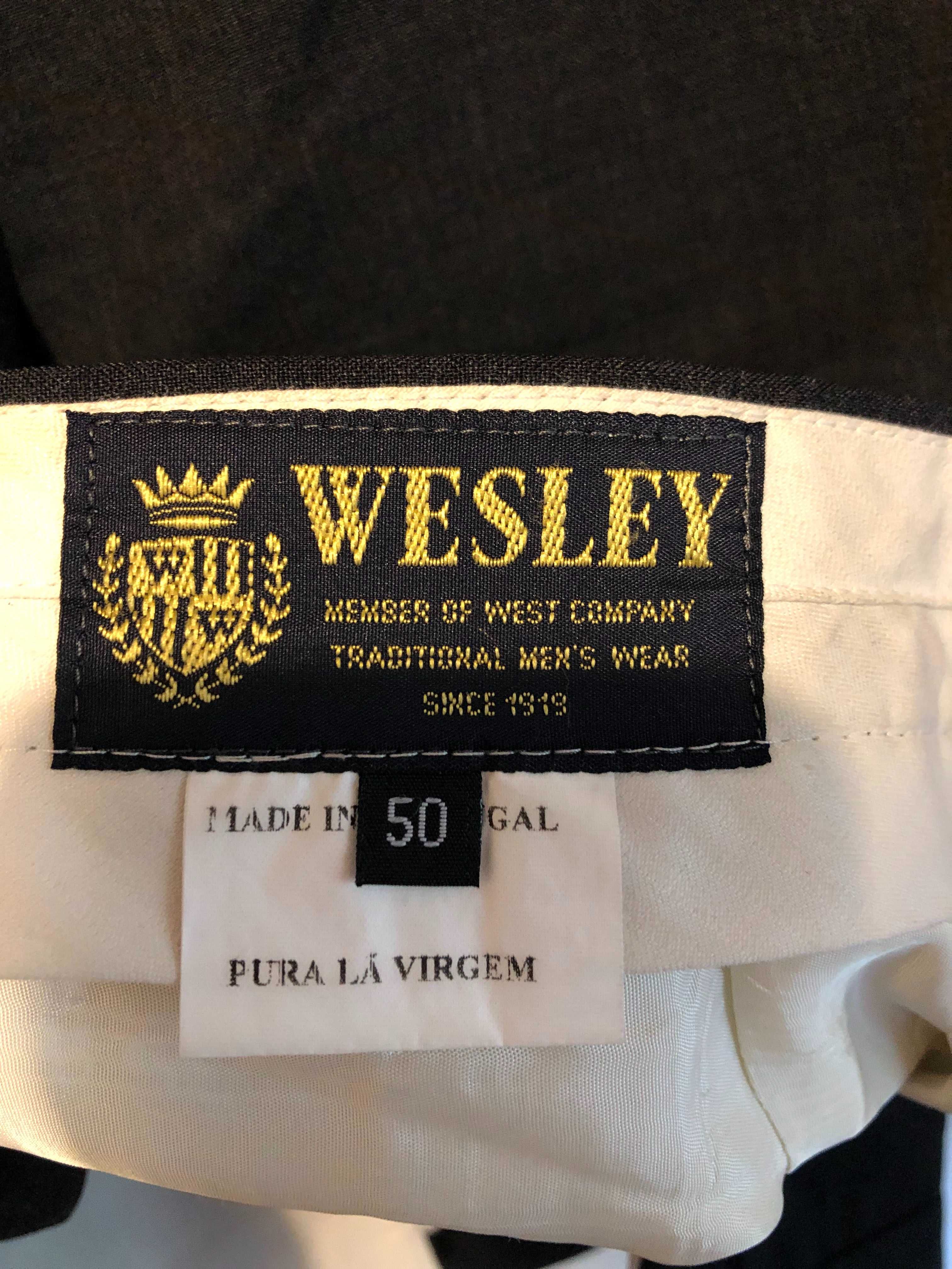 Calças de fato Wesley de lã