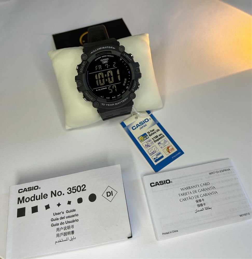 Годинник чоловічий Casio AE1500WH (оригінал)