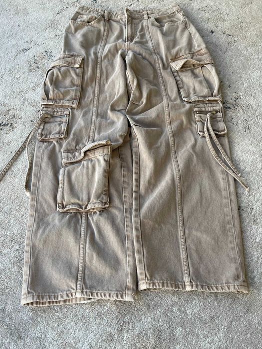 Вінтажні Широкі Карго Джинси Carti Travis style Y2K Багато карманів