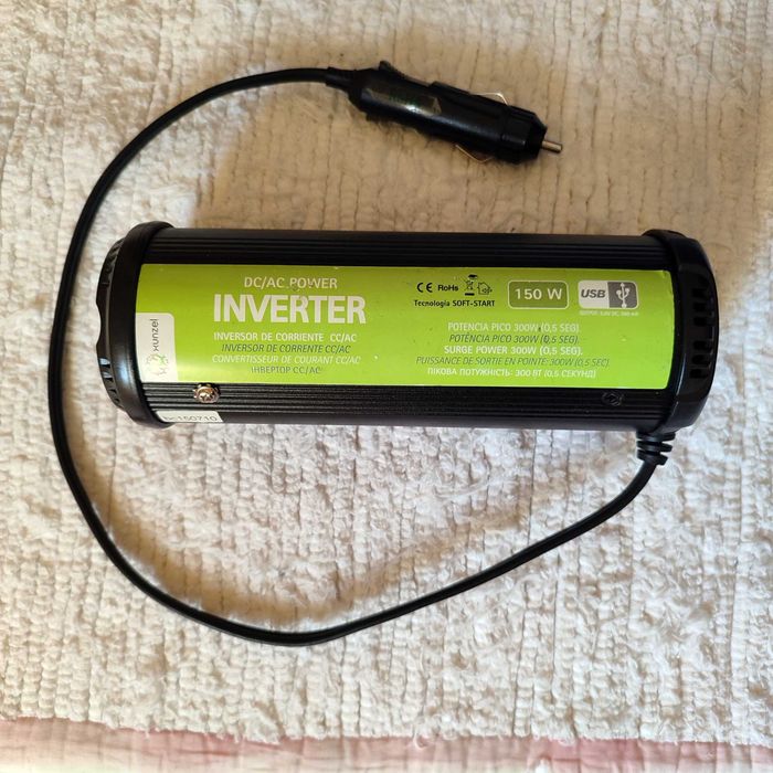 inverter (carregador 220v) para carro 150W-300watts com USB