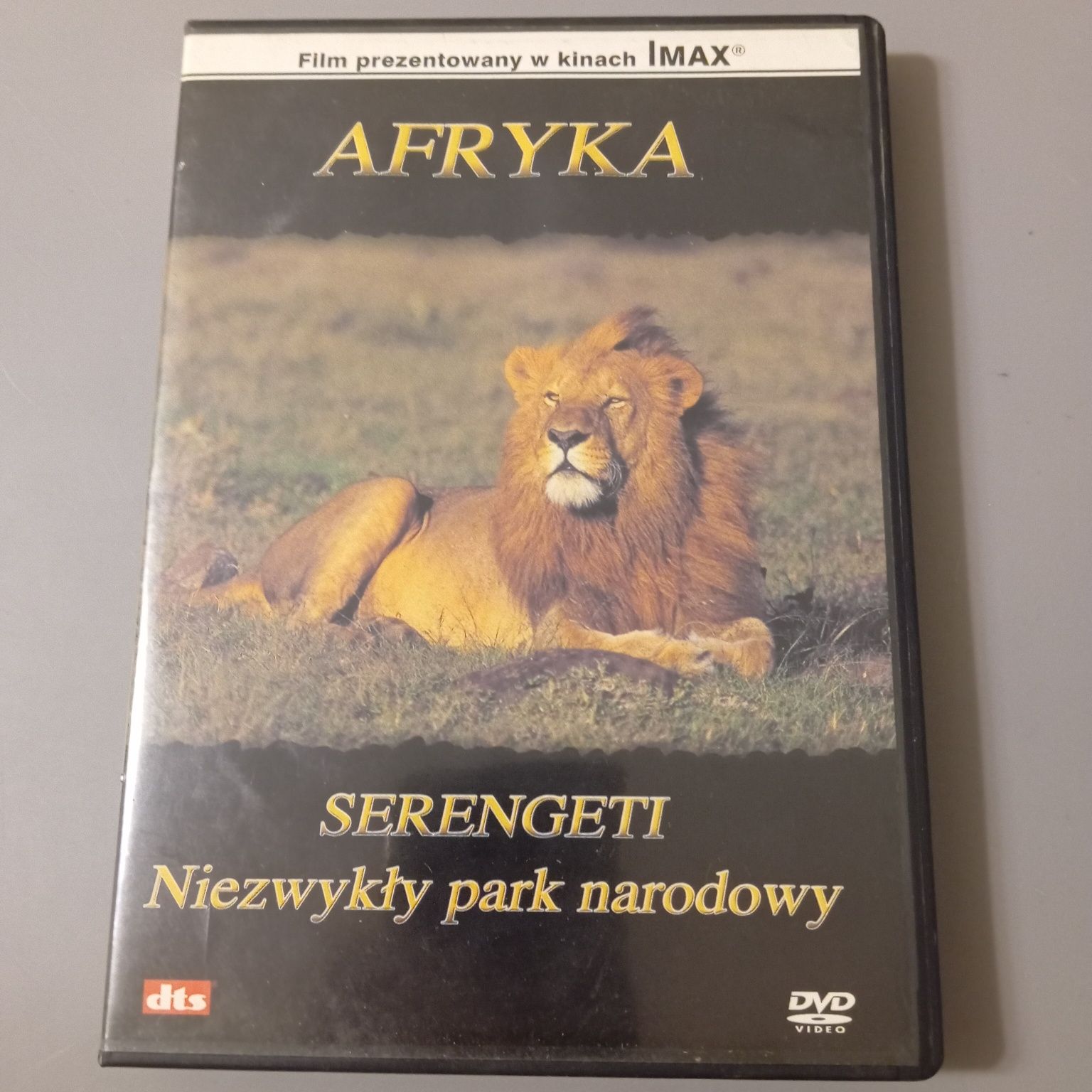Afryka Serengeti, Niezwykły park krajobrazowy, film DVD, stan bdb