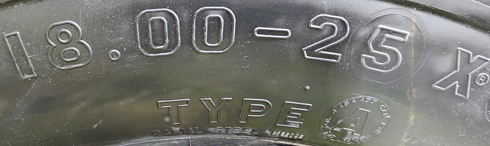Opona przemysłowa 18.00-25 Michelin PEŁNA *S
