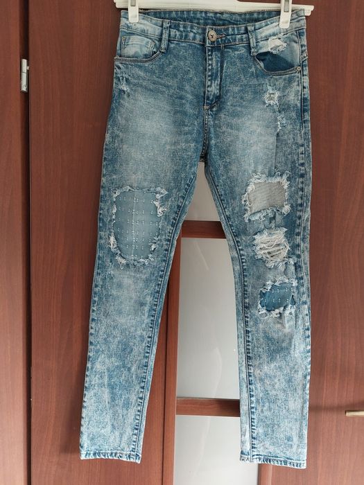 Jeansy skinny rozmiar S