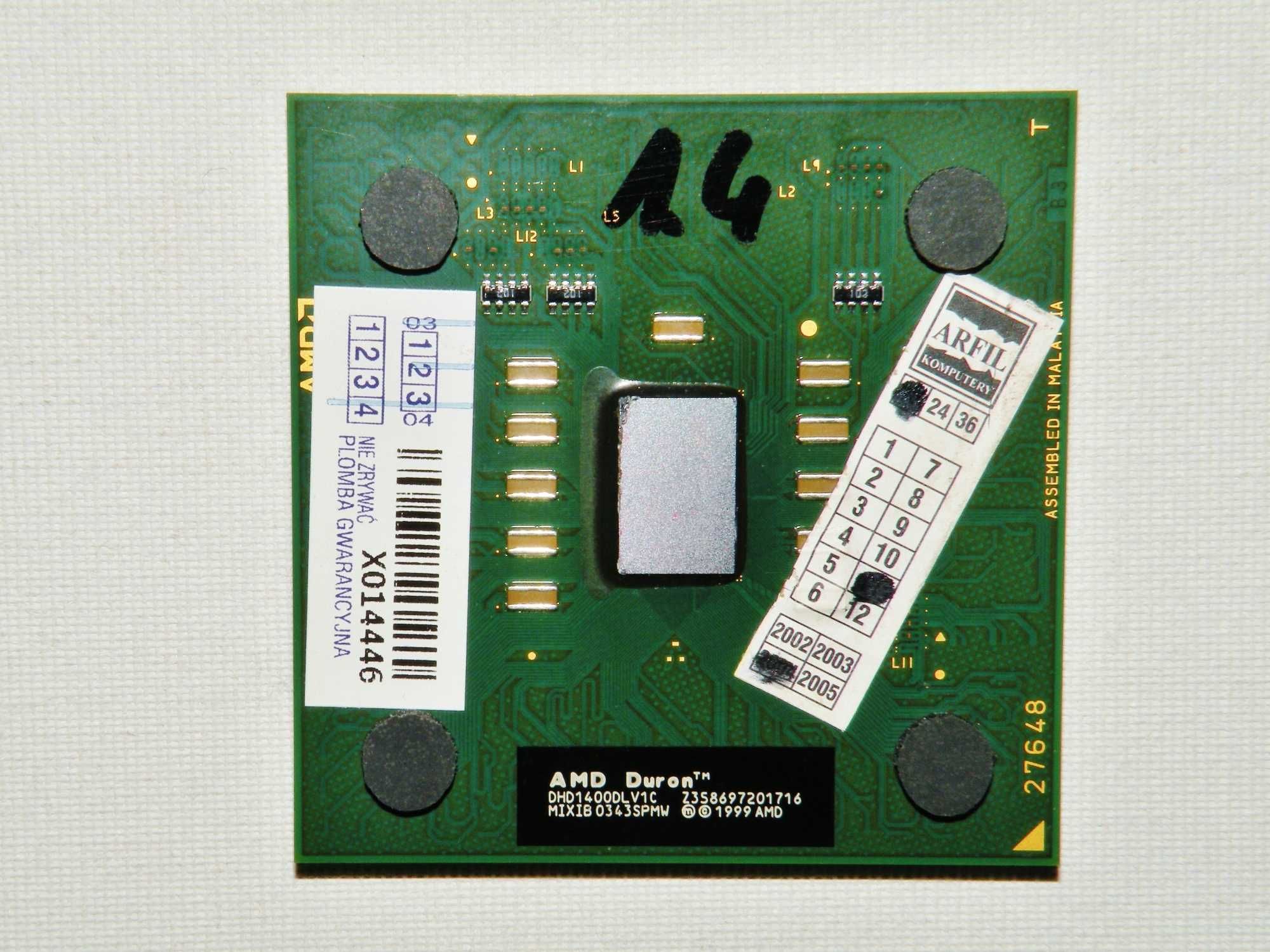 Procesor AMD Duron DHD1400DLV1C , 1,4 GHz , Socket 462