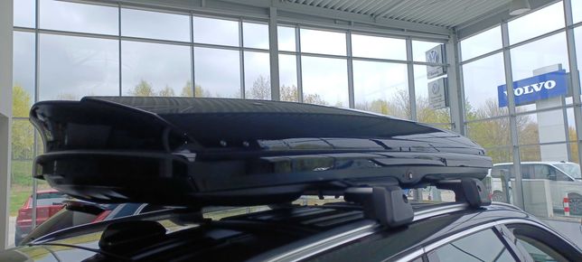 Ekskluzywny pojemnik dachowy Volvo, box Space Design 420