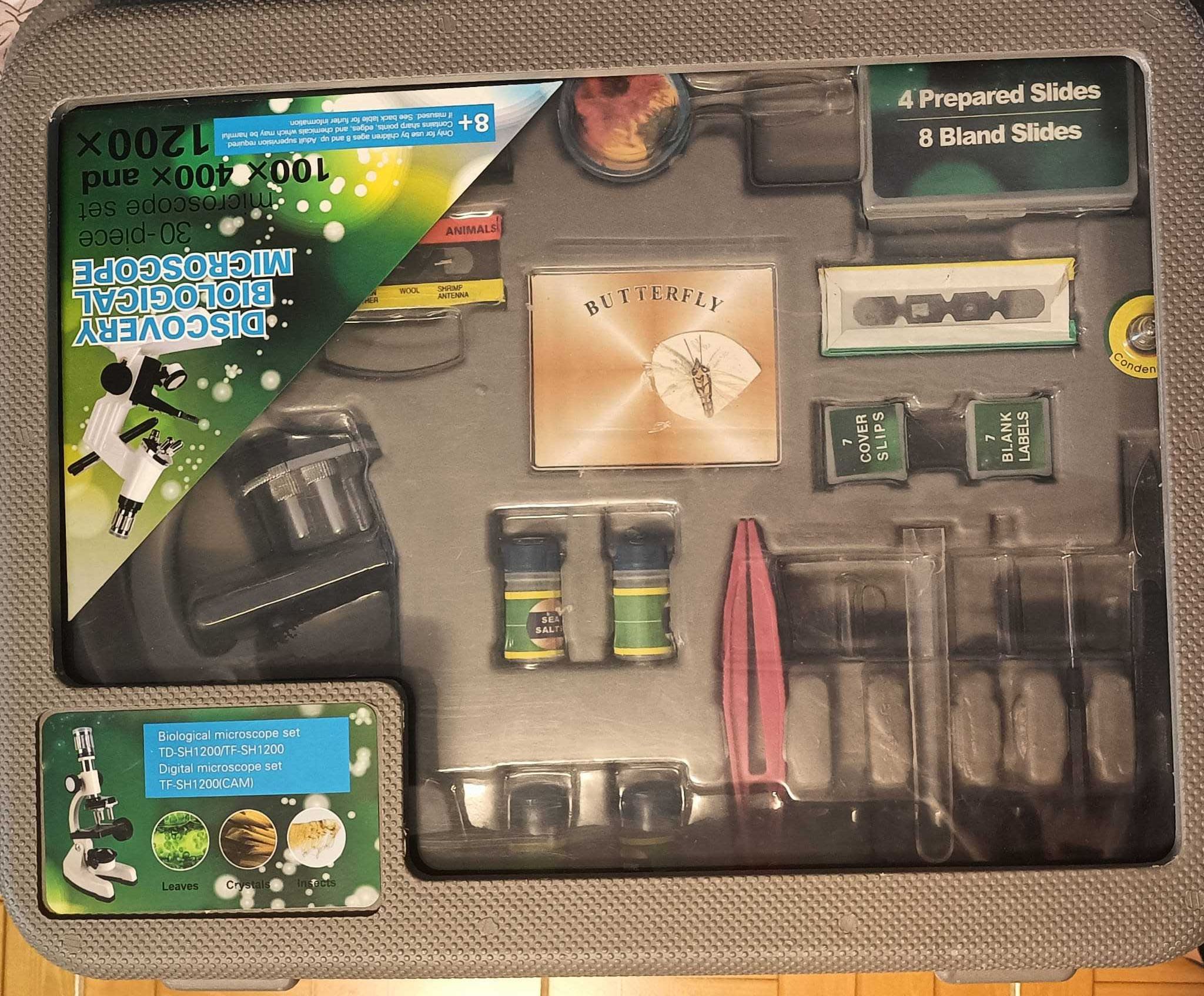 Microscópio para crianças