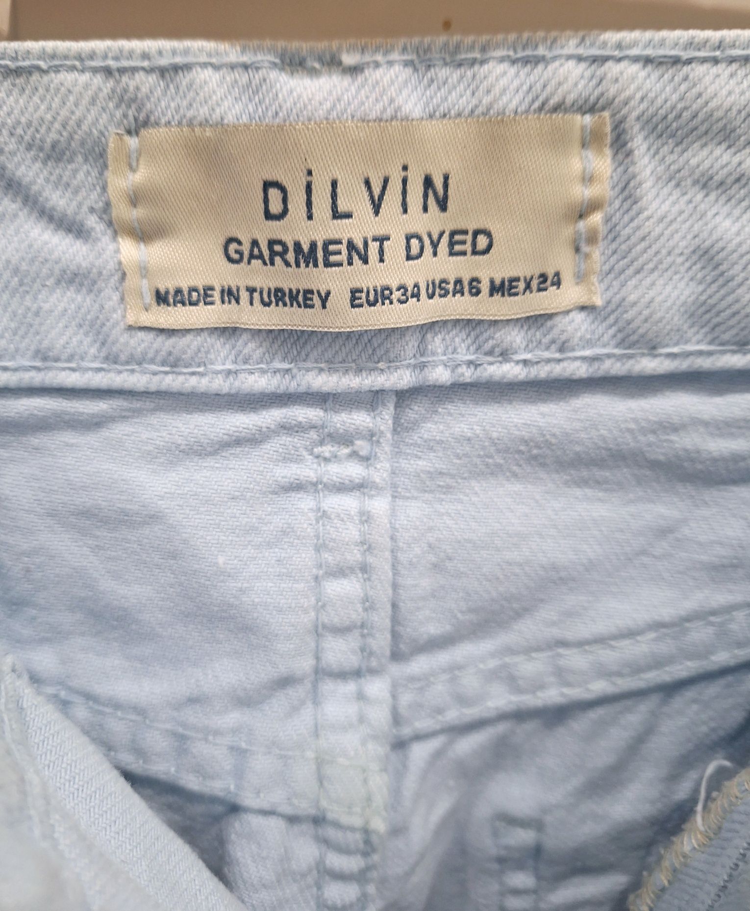 Dilvin jeansy dzwony r. XS