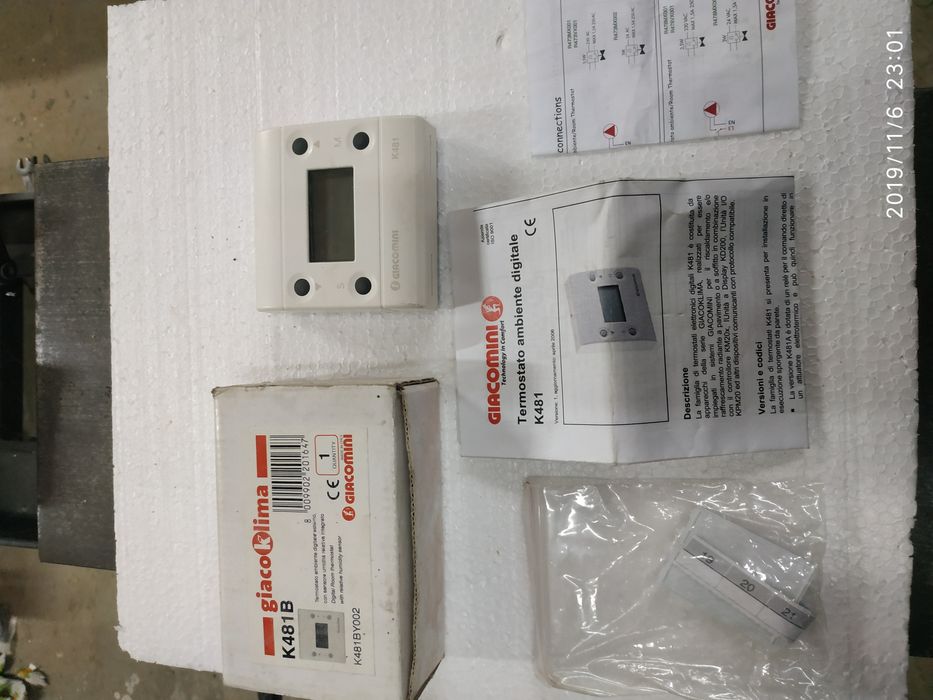 Терморегулятор новый