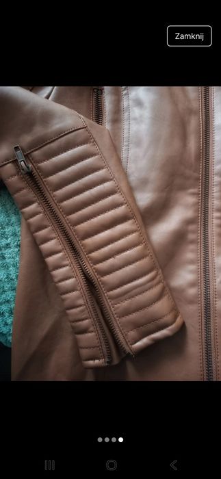 Esmara kurtka biker, ramoneska, skórzana