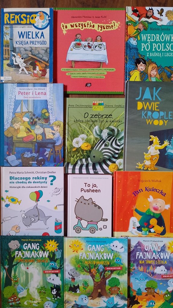 Zestaw książek dla dzieci