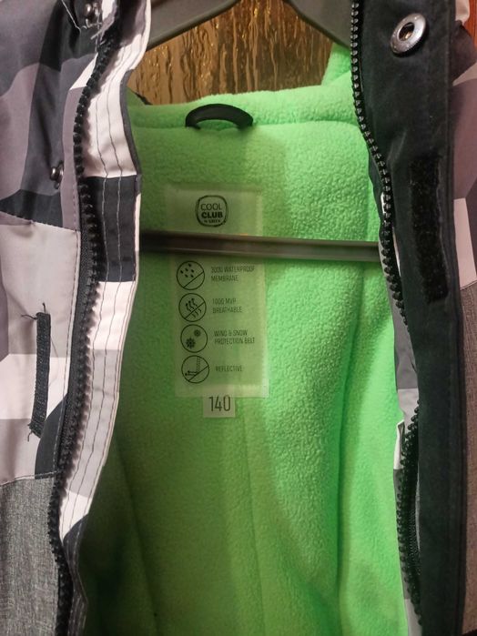 Kurtka zimowa dla chłopca 140 cm