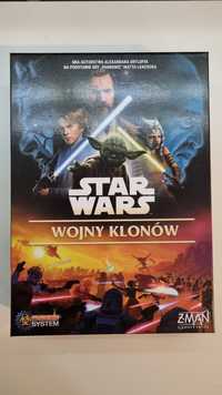 Star Wars Wojny Klonów Karty w koszulkach premium gra planszowa