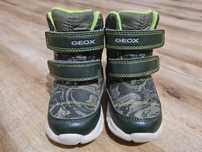 Geox Respira, buty zimowe, kozaki, khaki, rzepy, śniegowce, 21