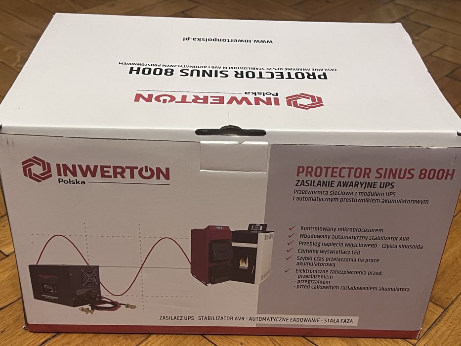 інвертор для котла  (ДБЖ)(UPS)(EcoFlow) Іnwerton 800H