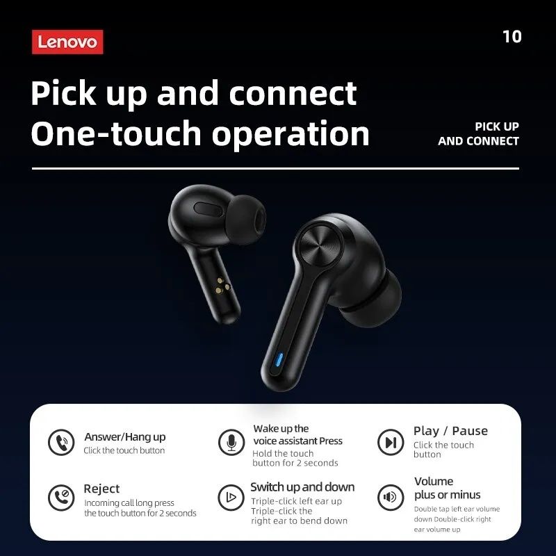 Наушники Lenovo LP3 Pro TWS Bluetooth 5.0